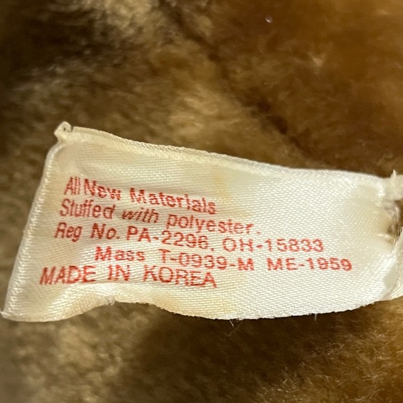 American Wego Plush Walrus Vintage Korea 14" Stuffed Animal Toy - Picture 12 of 16